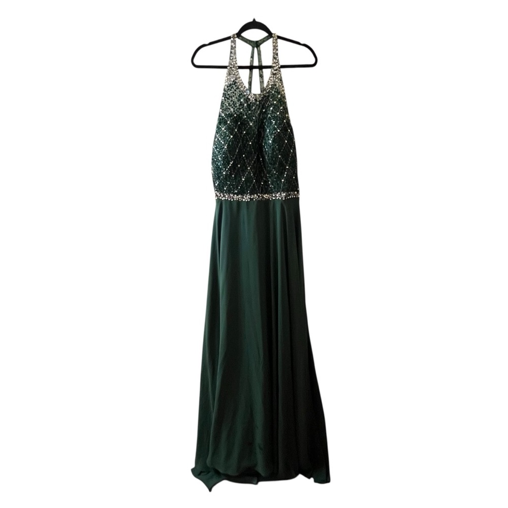 Evening Prom Party Embellished Ball Gown Sz 22W